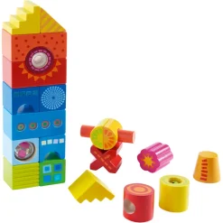 Haba Wooden Blocks|Stem Toys^Colour Joy Building Blocks (Germany)