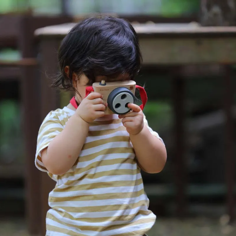 Plan Toys Early Learning|Age 3^Coloured Snap Camera