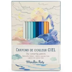 Moulin Roty Teenager|Age 11 & 12^Colouring Pencils & Cards | Sky