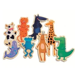 Djeco Games|Age 4^Crazy Animal Mix 'N' Match