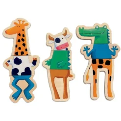 Djeco Games|Age 4^Crazy Animal Mix 'N' Match