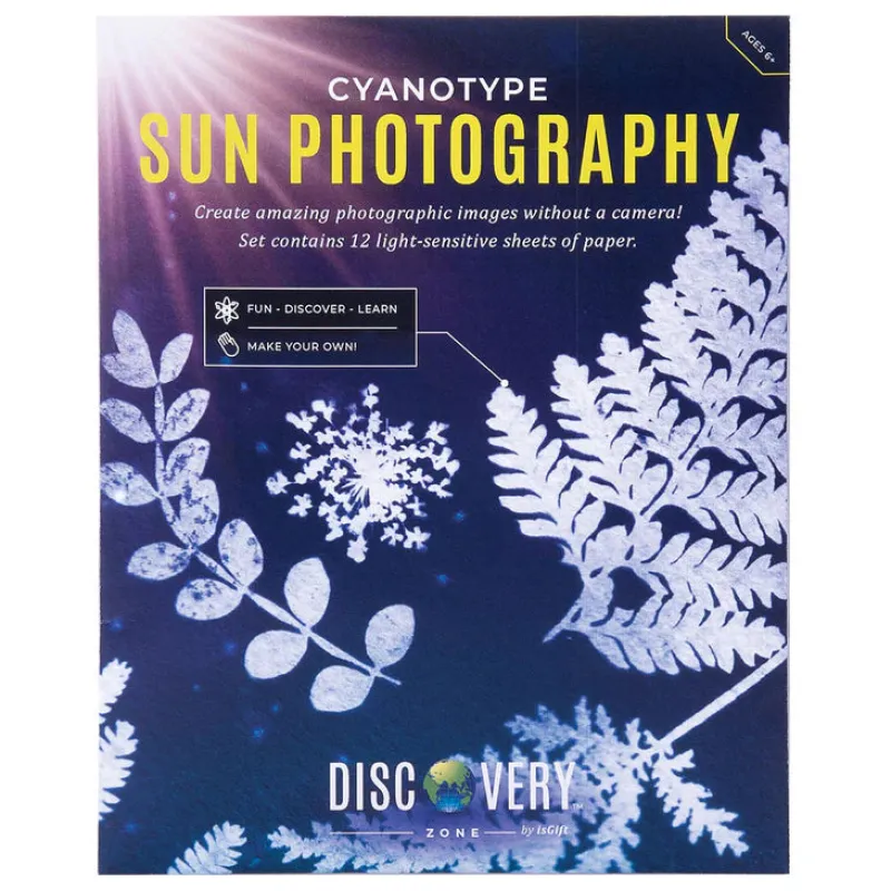 Discovery Zone Art / Craft|Teenager^Cyanotype Sun Photography