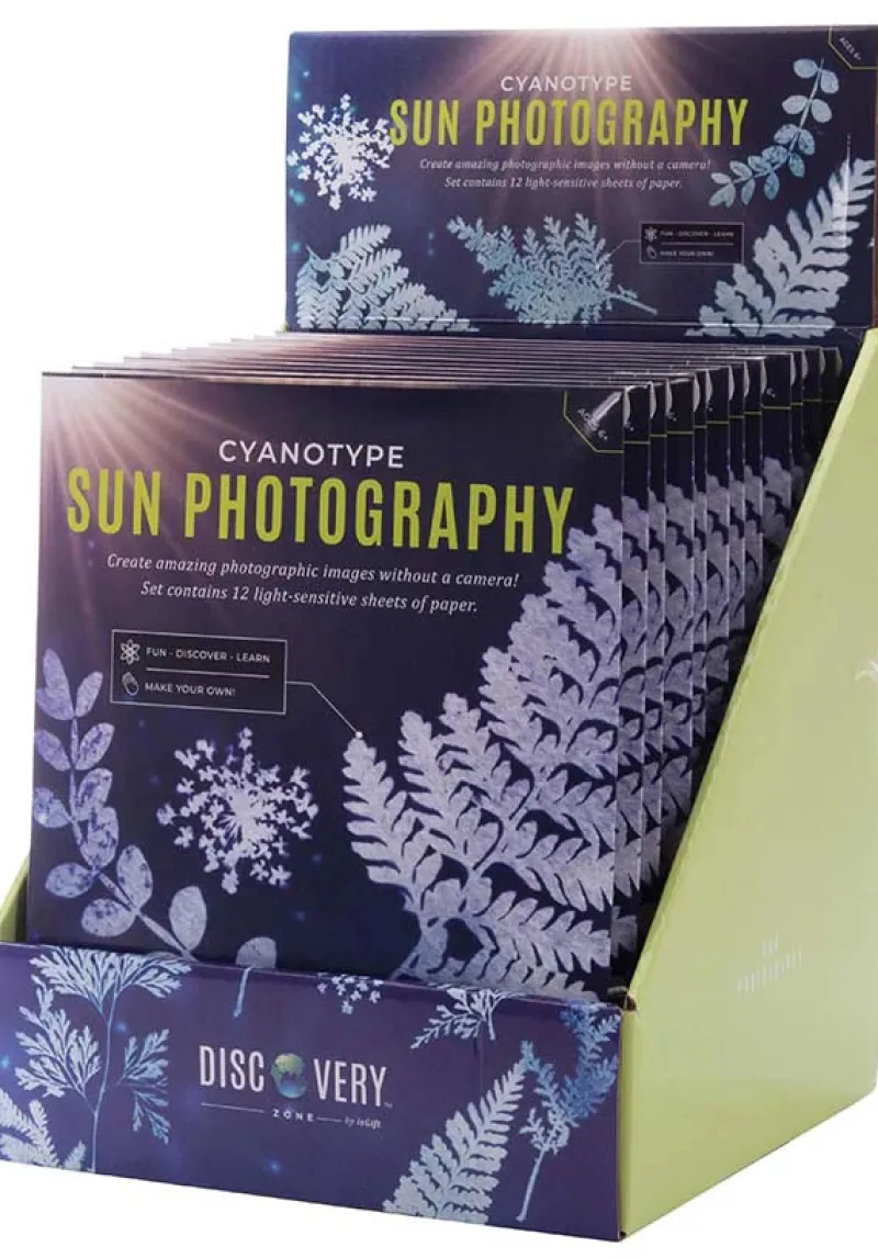 Discovery Zone Art / Craft|Teenager^Cyanotype Sun Photography