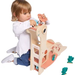 Janod Wooden Vehicles|Vehicles / Cars / Trucks^Dino Garage Playset