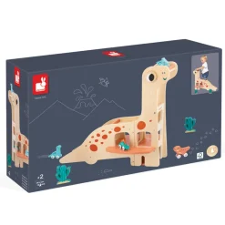 Janod Wooden Vehicles|Vehicles / Cars / Trucks^Dino Garage Playset