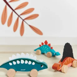 Janod Age 4|Age 3^Dino Push-Along (Assorted)