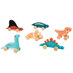 Janod Age 4|Age 3^Dino Push-Along (Assorted)