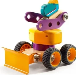 Djeco Construction|Age 5 & 6^Dino Rex Construction Set (28-Piece)