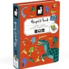 Janod Games|Age 5 & 6^Dinosaurs Magnetibook