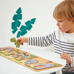 Janod Age 5 & 6|Age 4^Dinosaurs Magnetic Story