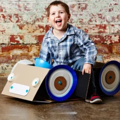 Makedo Stem Toys|Construction^DISCOVER | Cardboard Construction Toolkit (126 pc)