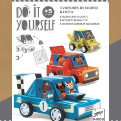 Djeco Vehicles / Cars / Trucks|Cars / Trains / Planes^DIY Grand Prix Racing Cars