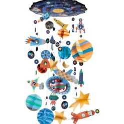 Djeco Art / Craft|Age 11 & 12^DIY Solar System Mobile Kit