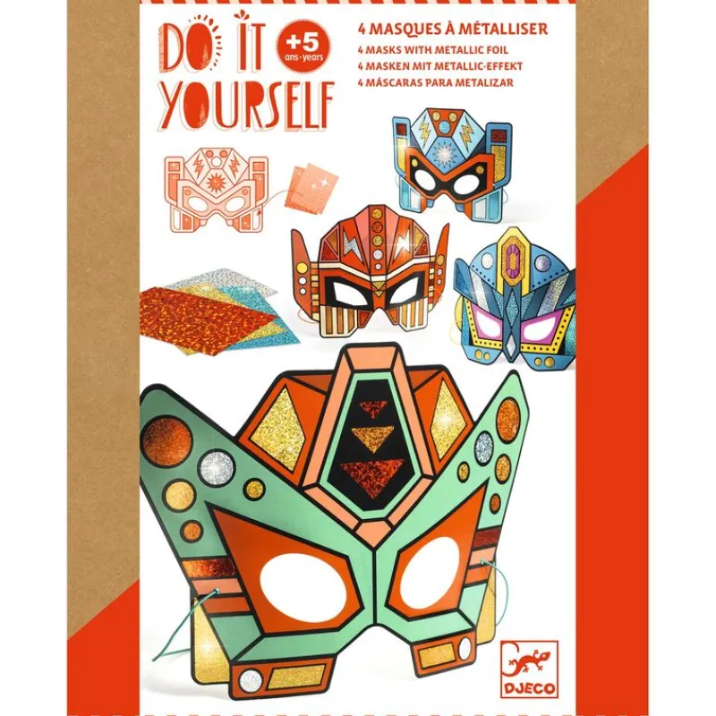 Djeco Art / Craft|Age 7 & 8^DIY Super Robots Masks