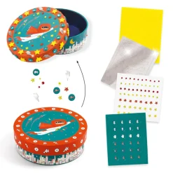 Djeco Art / Craft|Age 7 & 8^DIY Superhero Trinket Box Kit