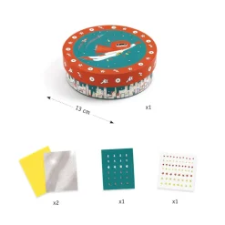 Djeco Art / Craft|Age 7 & 8^DIY Superhero Trinket Box Kit