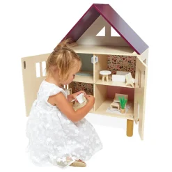 Janod Small World Play|Age 5 & 6^Dolls House (Furnished)