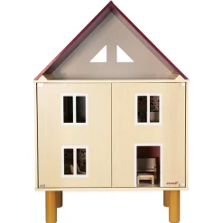 Janod Small World Play|Age 5 & 6^Dolls House (Furnished)