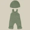 Miniland Dolls Dolls|Dolls^Dolls Knitted Overalls + Cap | 38cm dolls