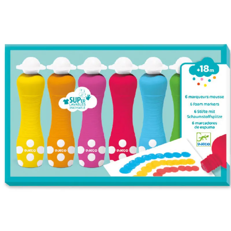 Djeco Early Learning|Sensory Play^Dot Paint Markers
