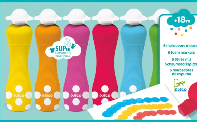 Djeco Early Learning|Sensory Play^Dot Paint Markers