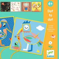 Djeco Hammer / Lace|Age 5 & 6^Dot-to-Dot Lacing