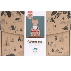 Sozo Stem Toys|Hammer / Lace^Dress-Up Doll Weaving Kit - Fox