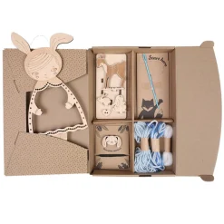 Sozo Stem Toys|Hammer / Lace^Dress-Up Doll Weaving Kit - Bunny