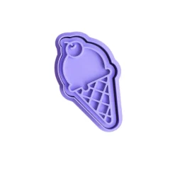 Play Sense Sensory Play|Age 7 & 8^Eco Playdough Stamp | Cherry Ice Cream