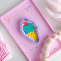 Play Sense Sensory Play|Age 7 & 8^Eco Playdough Stamp | Cherry Ice Cream