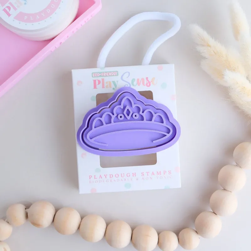 Play Sense Sensory Play|Age 7 & 8^Eco Playdough Stamp | Princess Crown