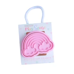 Play Sense Age 7 & 8|Age 5 & 6^Eco Playdough Stamp | Rainbow with cloud