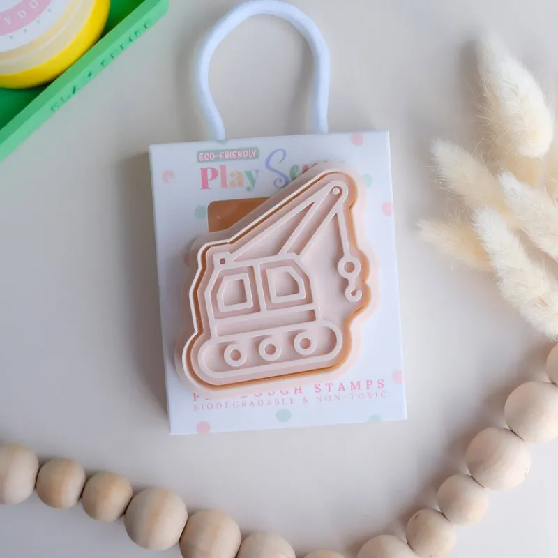 Play Sense Sensory Play|Age 7 & 8^Eco Playdough Stamps | Crane