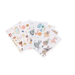 Moulin Roty Stickers / Transfers|Age 7 & 8^Ecole de Danse Colouring Book with Stickers