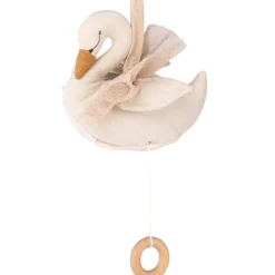 Moulin Roty Musical / Auditory|Comforters^Ecole De Danse Small Musical Swan