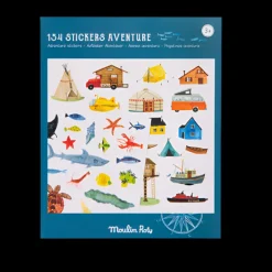 Moulin Roty Stickers / Transfers|Stationery^Explorer Sticker Pack 154