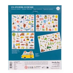 Moulin Roty Stickers / Transfers|Stationery^Explorer Sticker Pack 154