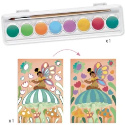 Djeco Art / Craft|Age 7 & 8^Fairy Multi Activity Craft Set