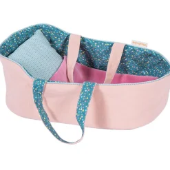 Moulin Roty Role Play|Dolls^Famille Mirabelle Large Carry Cot - Jade