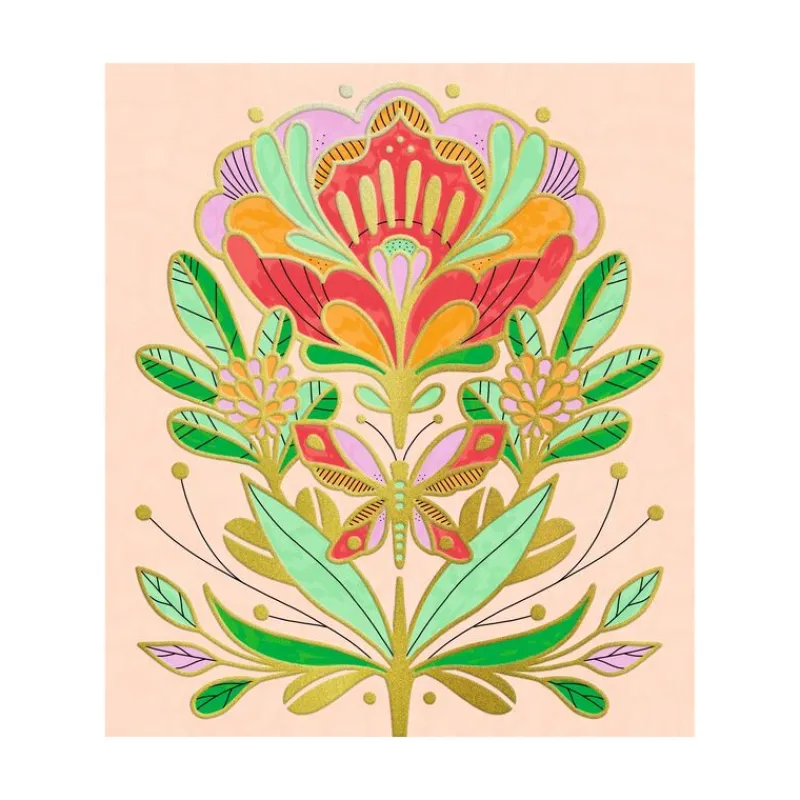 Djeco Art / Craft^Flora Artistic Colouring Activity