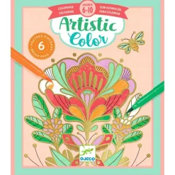 Djeco Art / Craft^Flora Artistic Colouring Activity