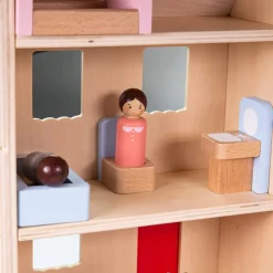 Bigjigs Toys Small World Play|Role Play^Folding Dollhouse | Car | Furniture
