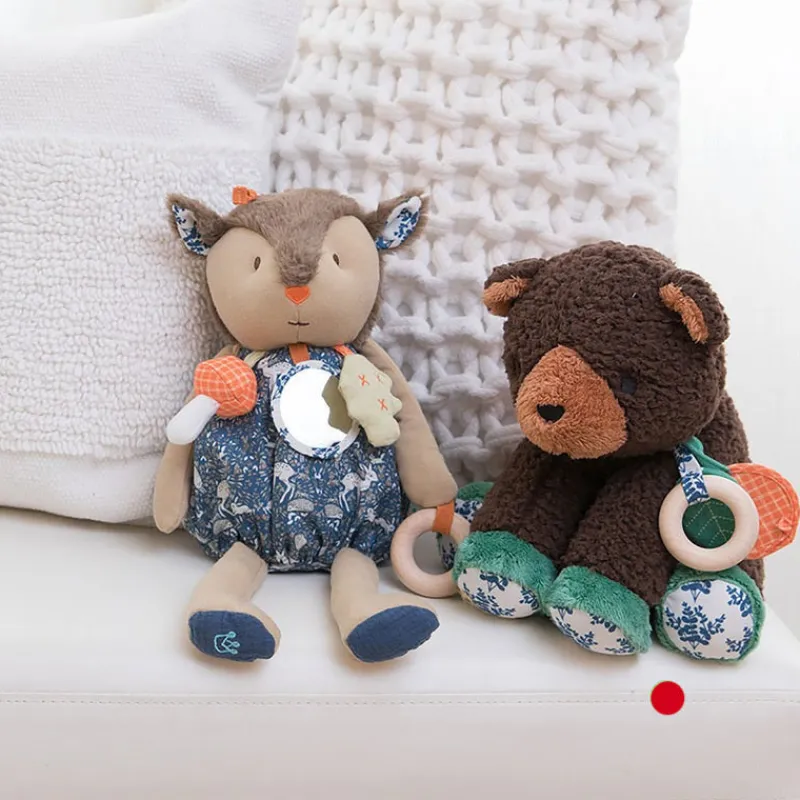 Manhattan Toy Early Learning|Soft Toys^Folklore Wild Bear-y Activity Bear