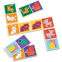 Djeco Early Learning|Age 4^Forest Domino Game