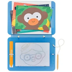 Petit Collage Art / Craft|Age 5 & 6^Funny Faces Magic Sketch