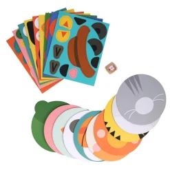 Petit Collage Games|Age 7 & 8^Funny Faces Match-up Game