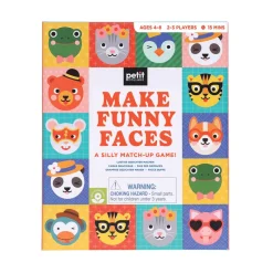 Petit Collage Games|Age 7 & 8^Funny Faces Match-up Game