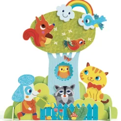 Djeco Art / Craft|Age 5 & 6^Garden Pals Collage Scene