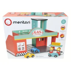Mentari Wooden Vehicles|Vehicles / Cars / Trucks^Gas Station Garage