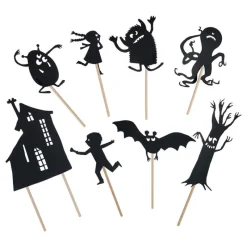 Moulin Roty Age 7 & 8|Age 5 & 6^Glow-In-The-Dark Scary Shadow Puppets